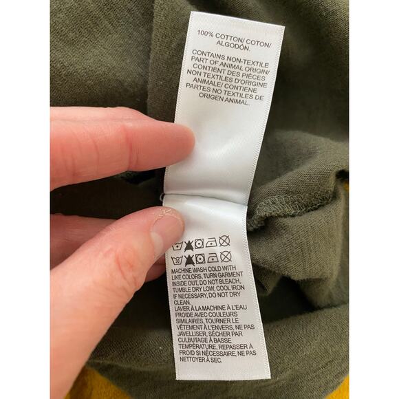 Lucky Brand Women's S Olive Green Crochet Lace Relaxed Tank Top - Picture 7 of 8